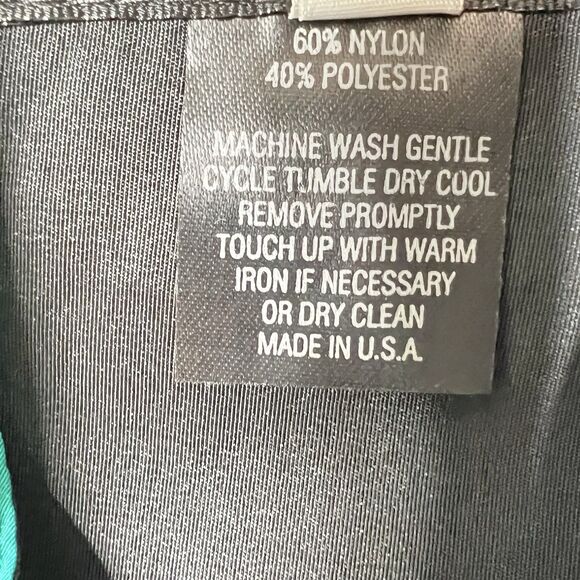 Vintage Mycra Pac Now Raincoat Jacket Adult 1 S/M Green Blck City Reversible - Picture 10 of 11